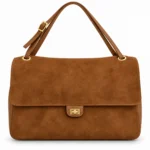 Verstos odos rankinė su atvartu #CM-B0387 – ruda